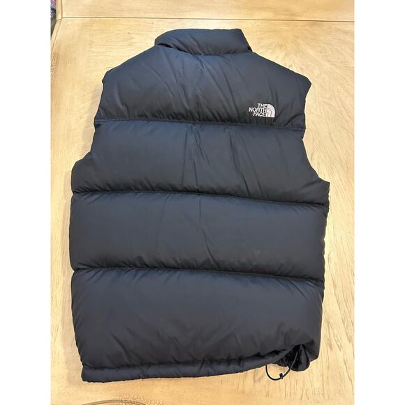 North Face 700 Nuptse Puffer Vest Black Quilted Goose Down Gorpcore Hiking Men S - Picture 13 of 16